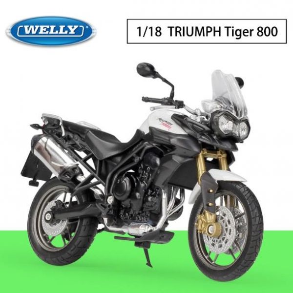 1:18 凱旋 TIGER 800 重機模型 