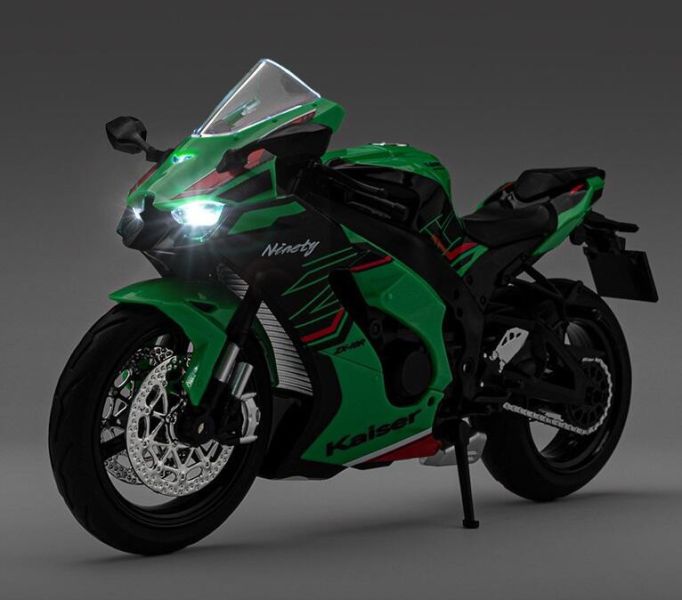 1/12 仿真 聲光版 川崎 ZX-10R ZX10R 10R 忍者 重機 模型 1:12 