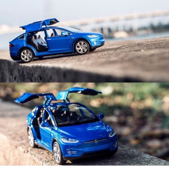 1:32 特斯拉 Model X 1/32 合金車 