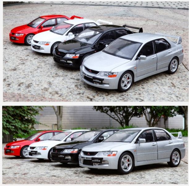 1/24 三菱 EVO 九代 EVO9 合金車 