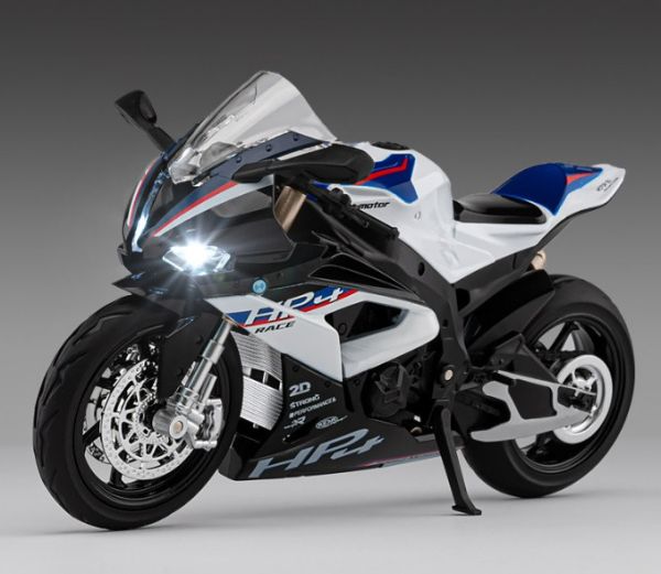 1/12 仿真 聲光版 BMW HP4 HP-4 重機 模型 