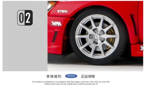 SUBARU 硬皮鯊 廠車式樣 GDB  1/24 合金車 