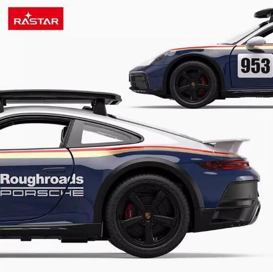 星輝 RASTAR 正版授權 1:14 保時捷 911 DP 彩繪 遙控車 1/14 
