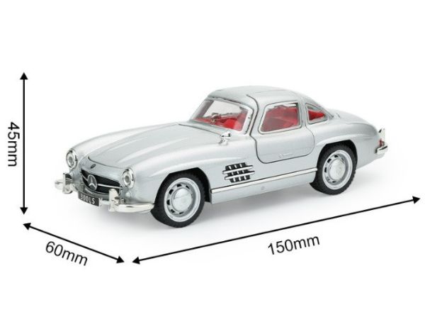 1:32 仿真 賓士 300SL 1/32 合金車 