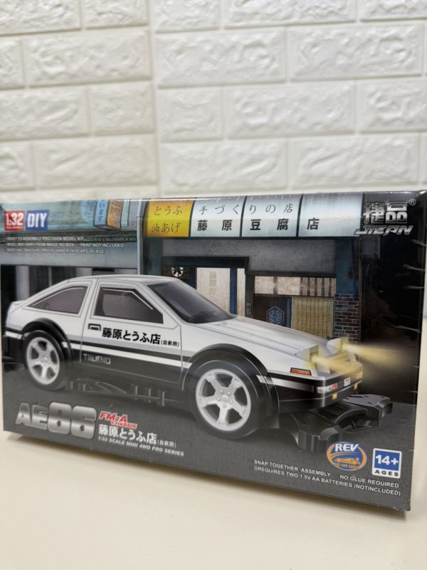 組裝 四驅車 AE86 阿斯拉達 
