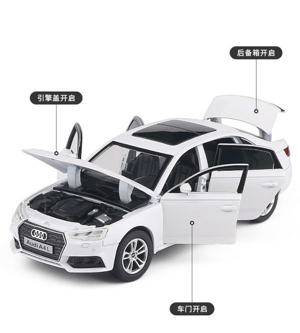 1:32 奧迪 A4L 1/32 合金車 