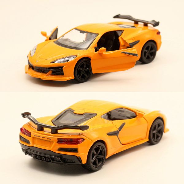 1:36 馬珂達 雪佛蘭 Corvette Z06 正版授權 1/36 合金車 迴力車 