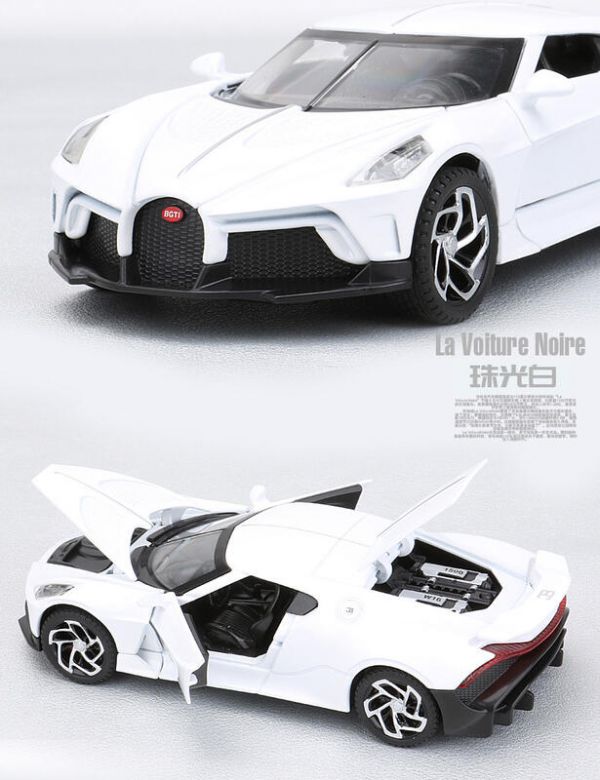 布加迪 黑車 La Voiture Noire 合金車 