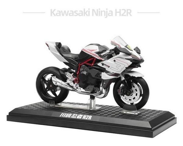 1/12 彩珀 川崎 H2R 重機 摩托車 重機模型 1:12 