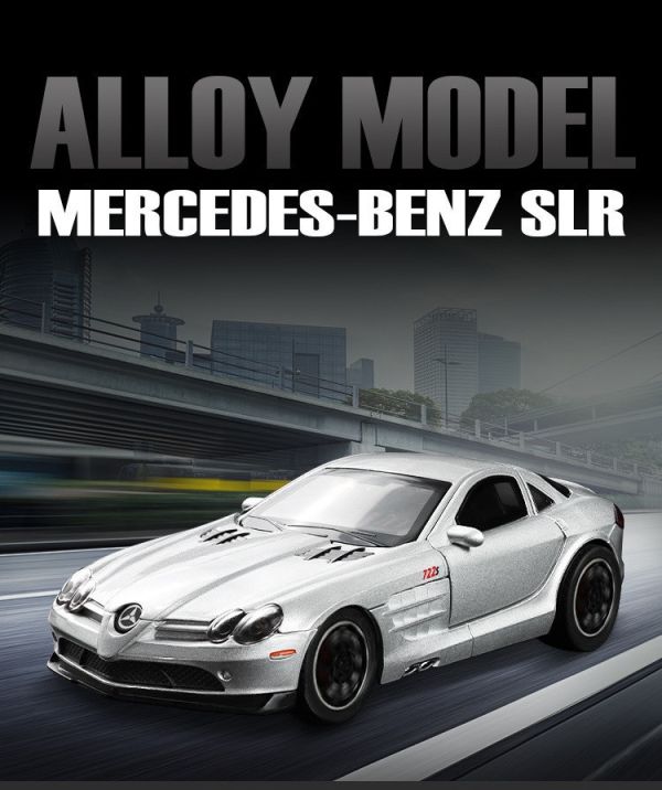 1/32 仿真 賓士 SLR 722S 合金車 跑車 1:32 