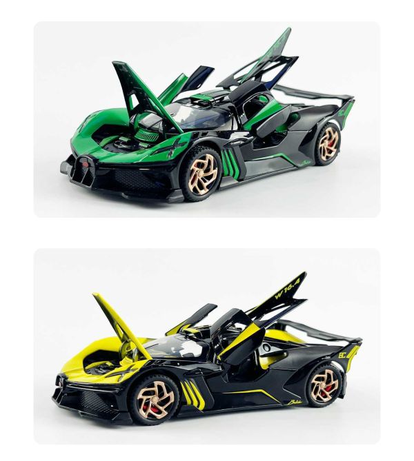 1/32 布加迪 火流星 合金車 