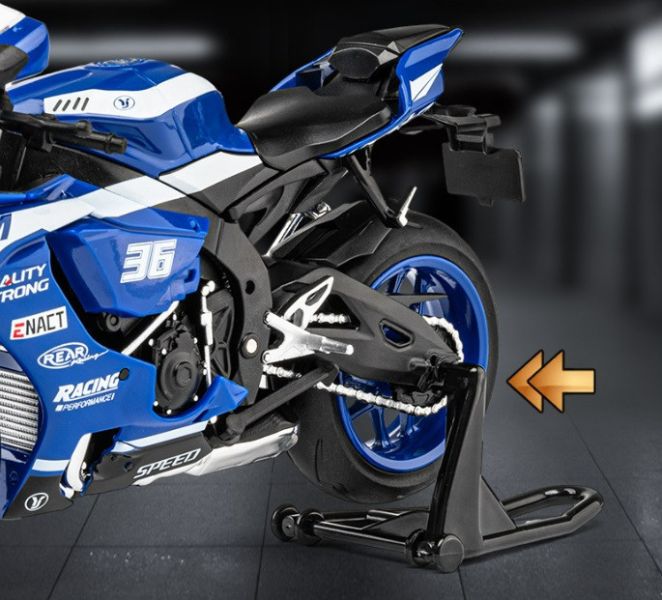 1/12 仿真 聲光版 YAMAHA  R1M 1:12 