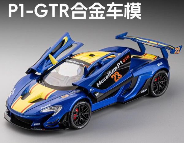 1/22 麥拉倫 P1 GTR 1:22 合金車 模型車 同 1/24 1:24 