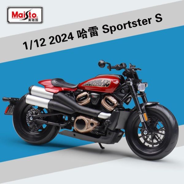 1:12 哈雷 Sportster S 正版 Maisto 重機 重機模型 
