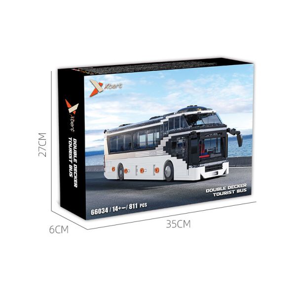 積木 雙層旅遊巴士 遊覽車 巴士 