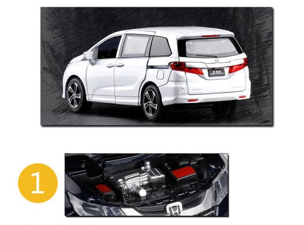 1:32 HONDA 奧德賽 1/32 合金車 