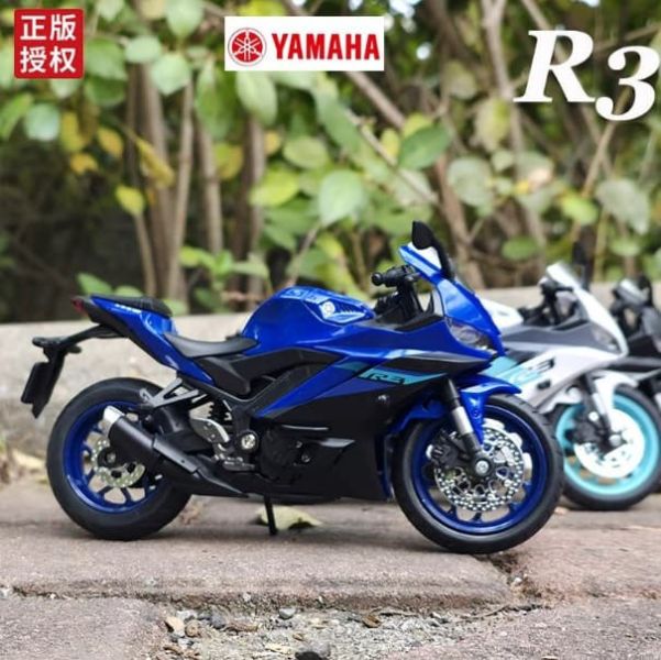 1/12 授權 YAMAHA R3 聲光版 山葉 重機模型 重機 1:12 