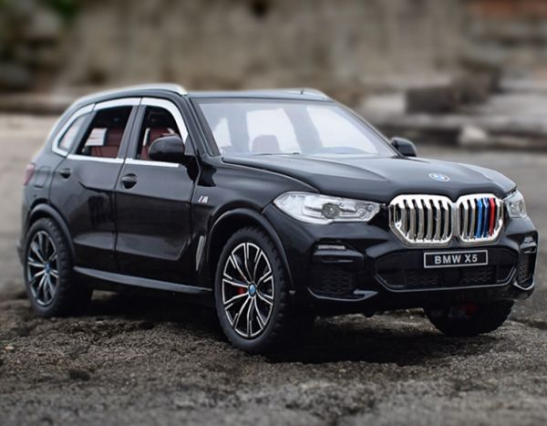 阿莎力 1/24 BMW X5 1:24 合金車 G05 模型車 