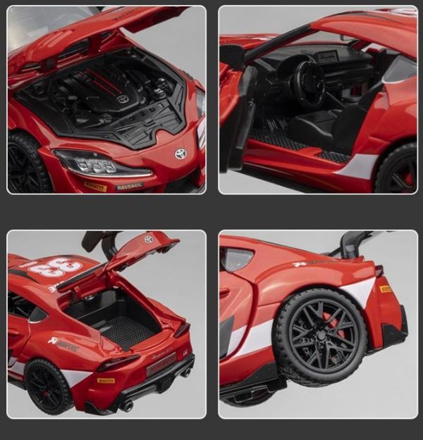 1:32 Toyota GR Supra GT4 牛魔王 1/32 