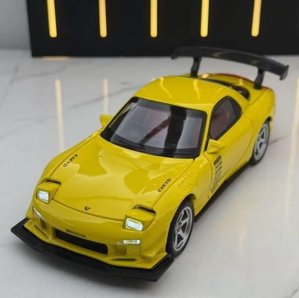 1/32 馬自達 RX7 FD3S 頭文字D 高橋啟介 MAZDA RX-7 1:32 迴力車 合金車 