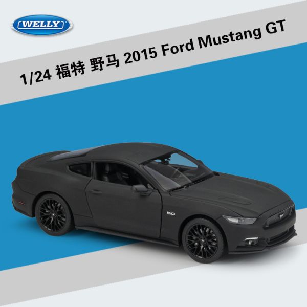 福特 野馬 GT 1/24 合金車 