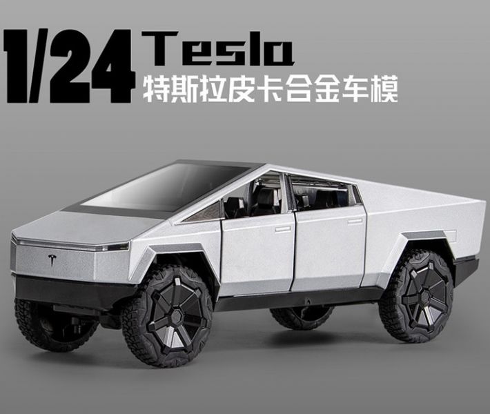1/24 特斯拉 皮卡 合金車 