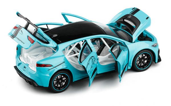 1:32 捷豹 Jaguar I PACE 賽道版 1/32 合金車 