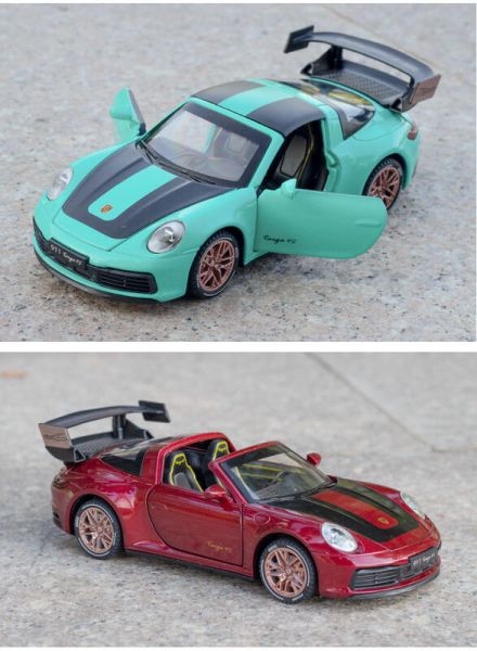 1:32 保時捷 Targa 4s 敞篷 合金車 1/32 