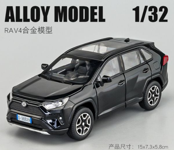 仿真 1/32 1:32 豐田 RAV4-2 合金車 迴力車 