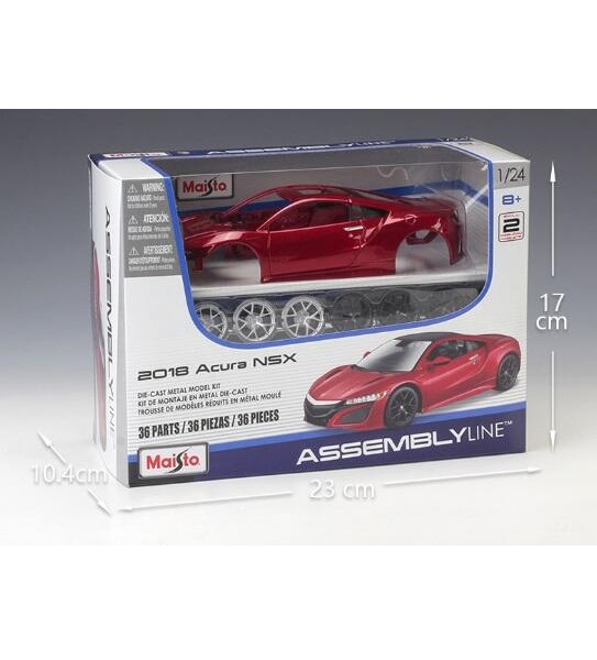 組裝 美馳圖 Maisto 1:24 本田 NSX 