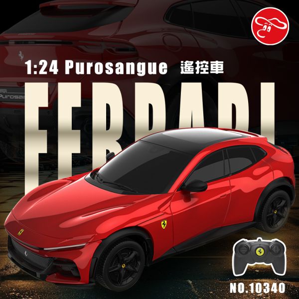 1:24 法拉利 休旅車 遙控車 1/24 RASTAR 