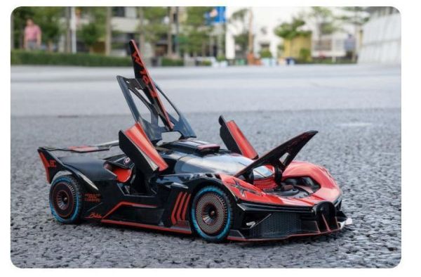 1/24 布加迪 BOLODE 合金車 模型車 