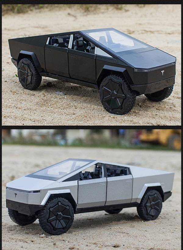 1/24 特斯拉 皮卡 合金車 