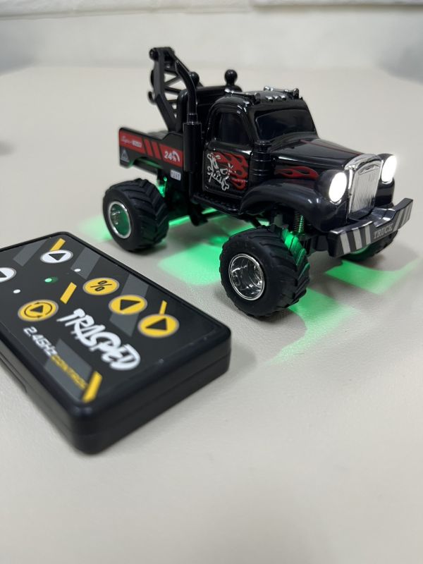 1:64 迷你大腳維修車 拖車 