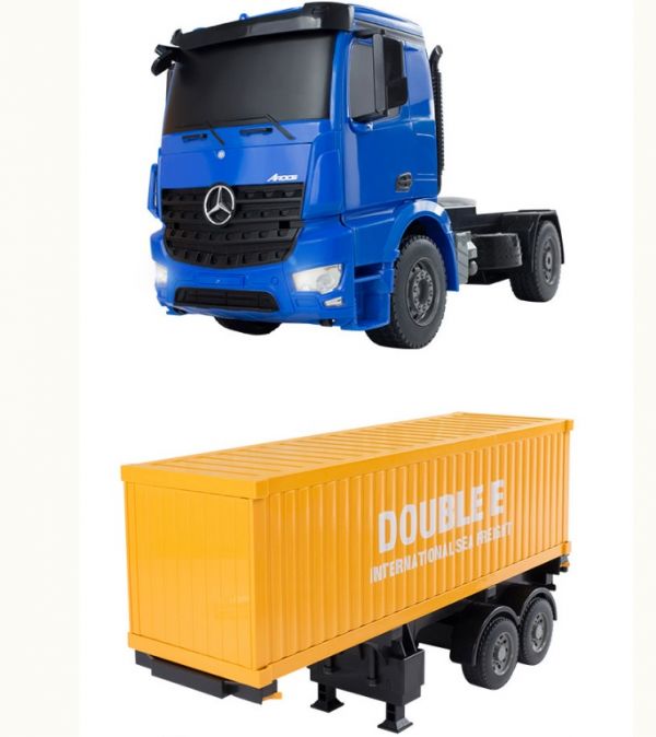 賓士 正版授權  遙控貨櫃車 