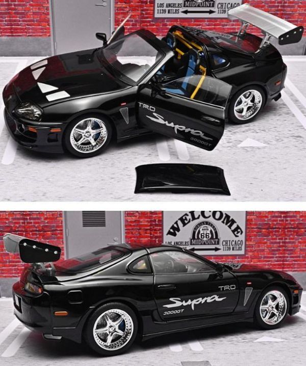1/24 toyota 牛魔王 A80 Supra 1:24 合金車 