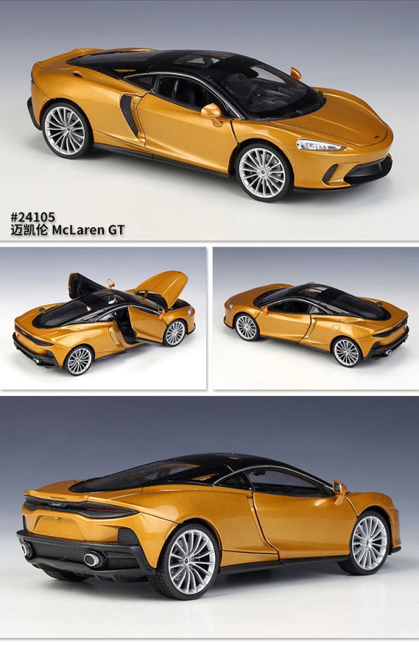 1/24 Welly 威利 麥拉倫 McLaren GT 正版授權 1：24 合金車 