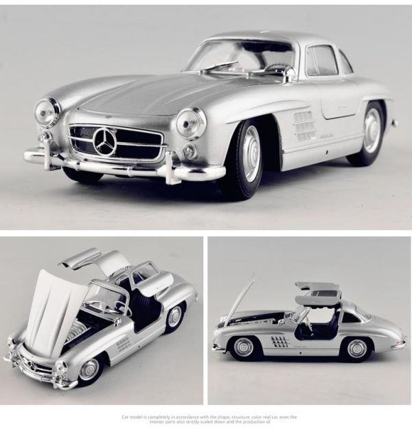 BENZ 300SL 1/24 合金車 