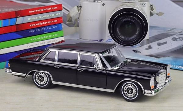 1/24 威利 賓士 S600 BENZ 合金車 1:24 1963 
