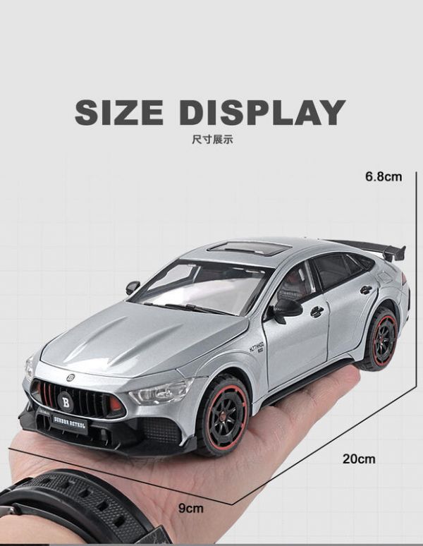 1/24 BENZ 賓士 巴博斯 900 AMG GT GT63 