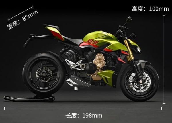1/12 杜卡迪 V4S 仿真 聲光版 重機 模型 1:12 嘉業 