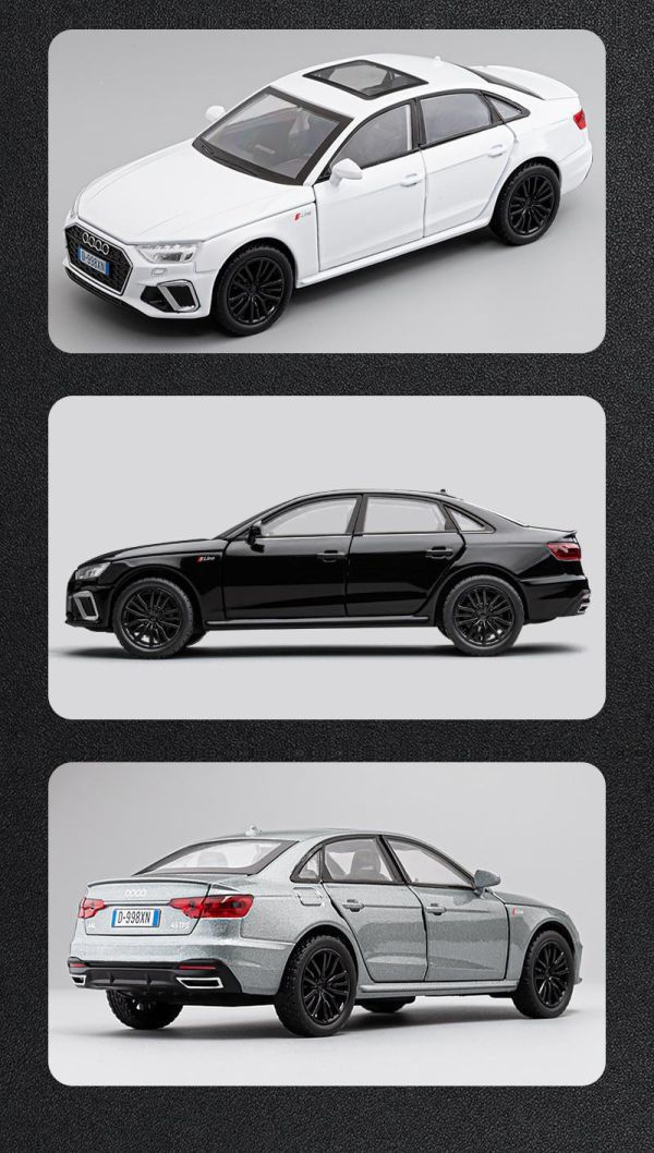 1:32 奧迪 A4 1/32 合金車 