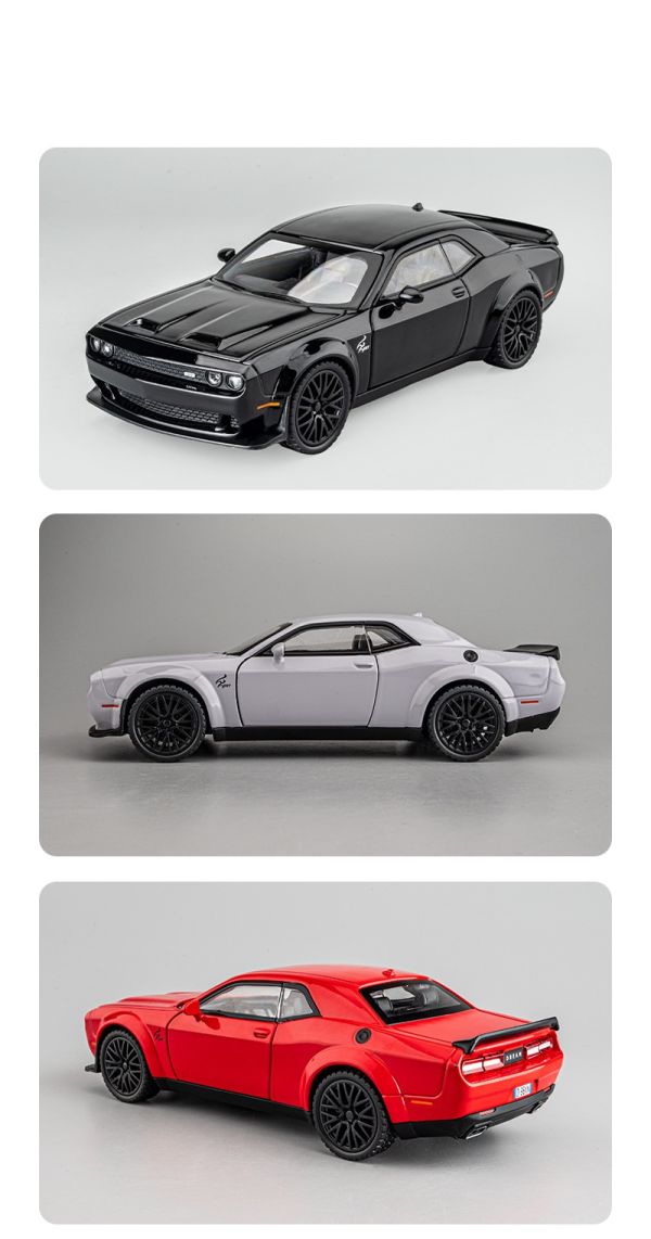 1/32 仿真 道奇 肌肉車 地獄貓 合金車 跑車 1:32 