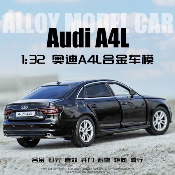 1:32 奧迪 A4L 1/32 合金車 