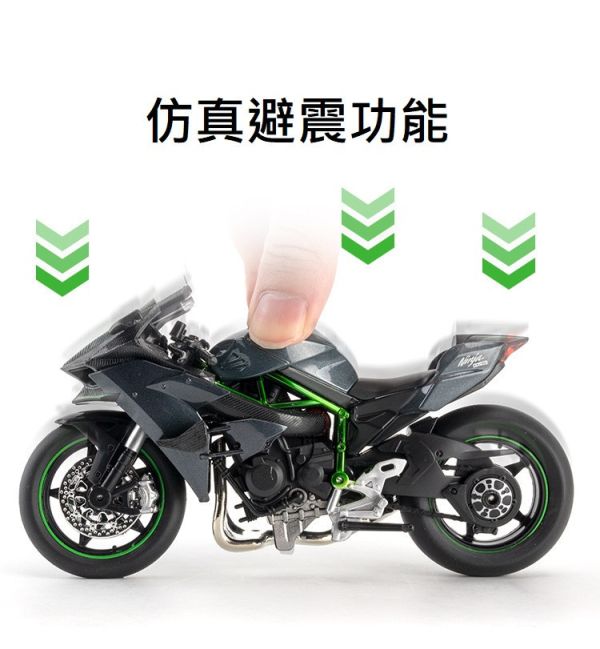 1:12 華一 H2R S1000RR 仿真模型 1/12 