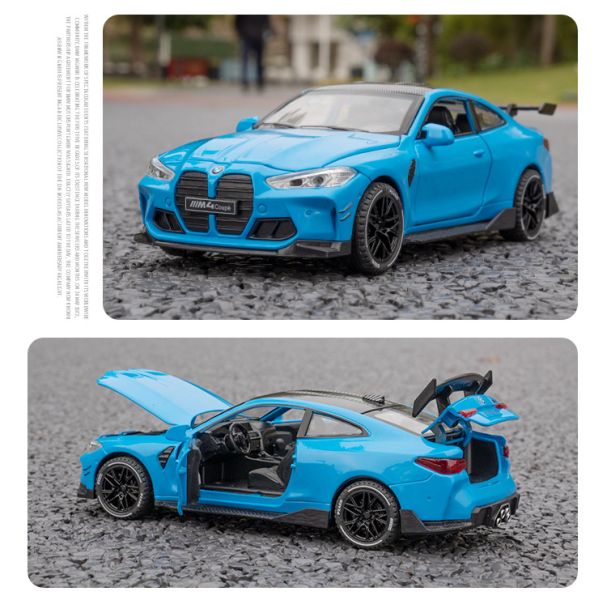 1/32 仿真 BMW M4 跑車 1:32 模型車 