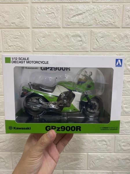 1/12 日本青島 成品 川崎 GPZ900R 捍衛戰士 重機 摩托車 重機機型 