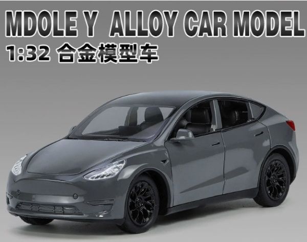 特斯拉 Y Tesla Model Y 1/32 1:32 合金車 迴力車 
