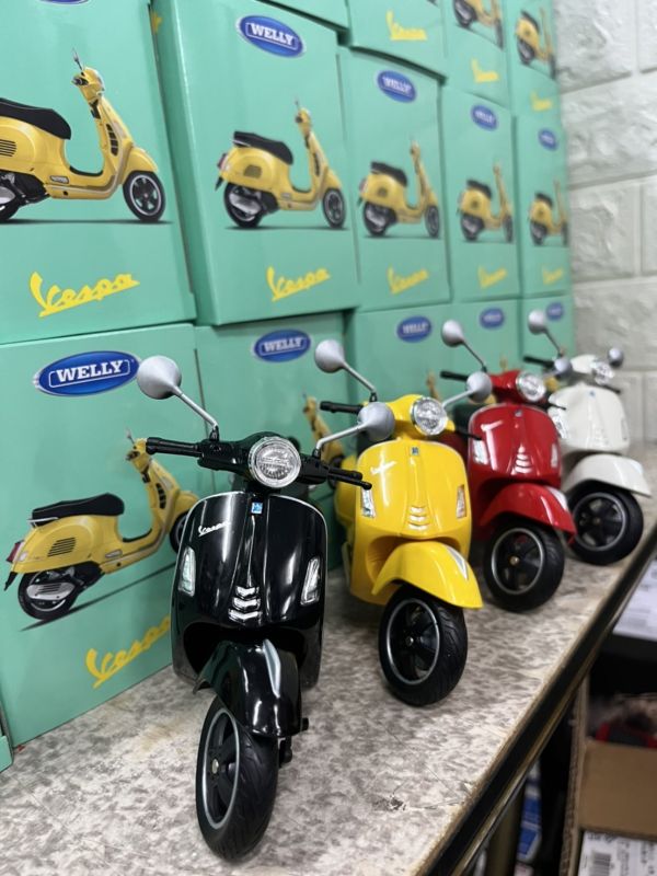 1:12 WELLY VESPA GTS Super 偉士牌 威利 