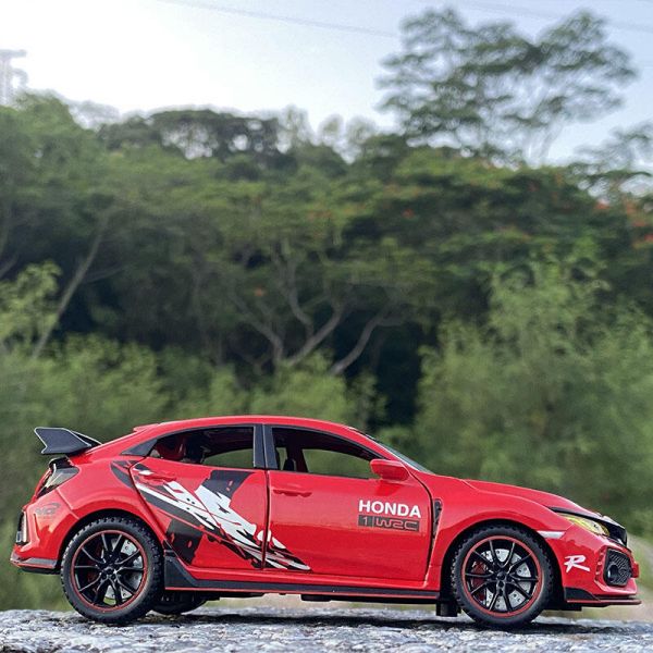 1:32 HONDA 喜美 CIVIC TYPE R 限定版 1/32 合金車 
